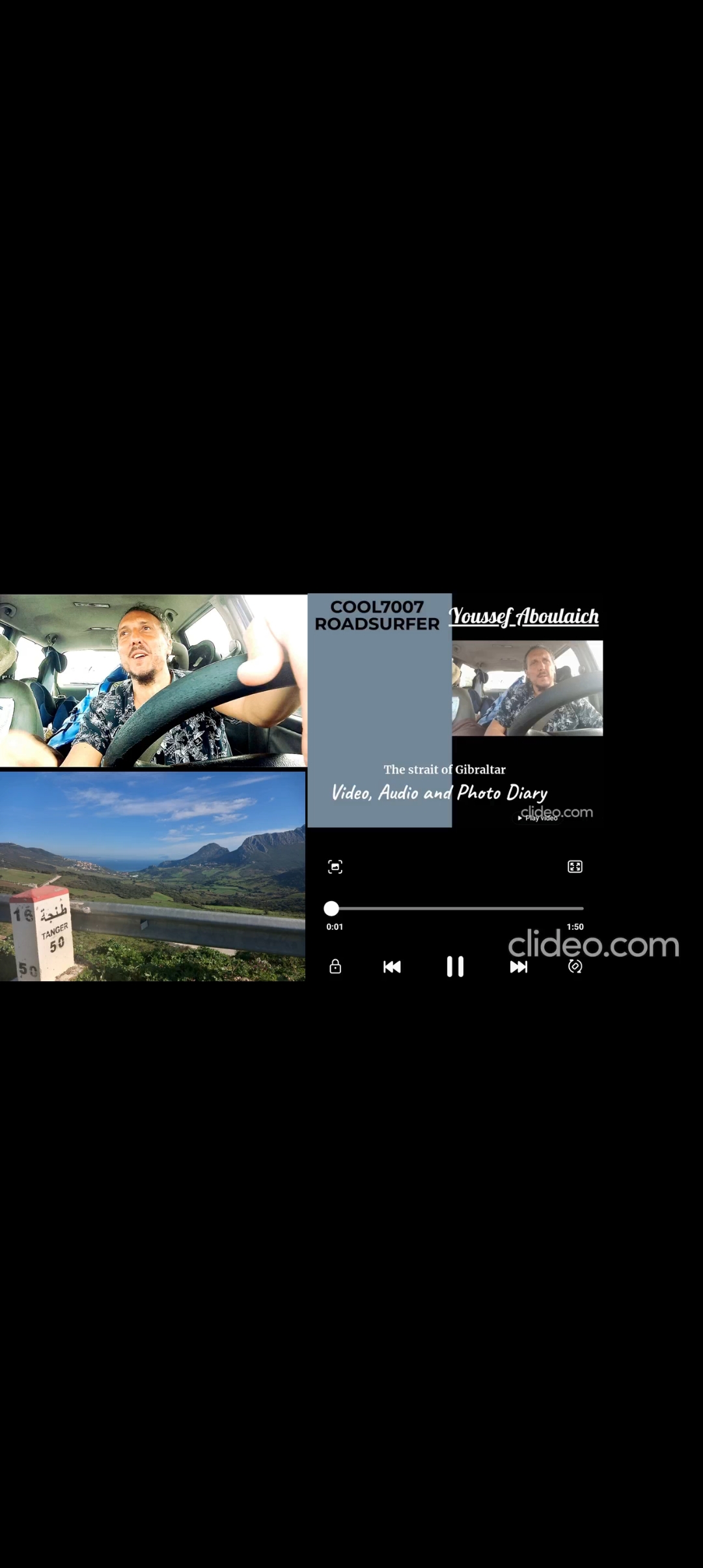Road Surfing The strait of Gibraltar